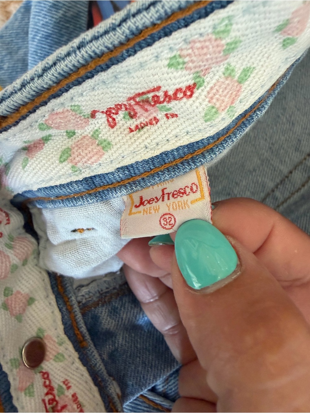 NWT Vintage 90s Jeans Women’s
High Rise Joey Fresco Size: 32 - Picture 6 of 10